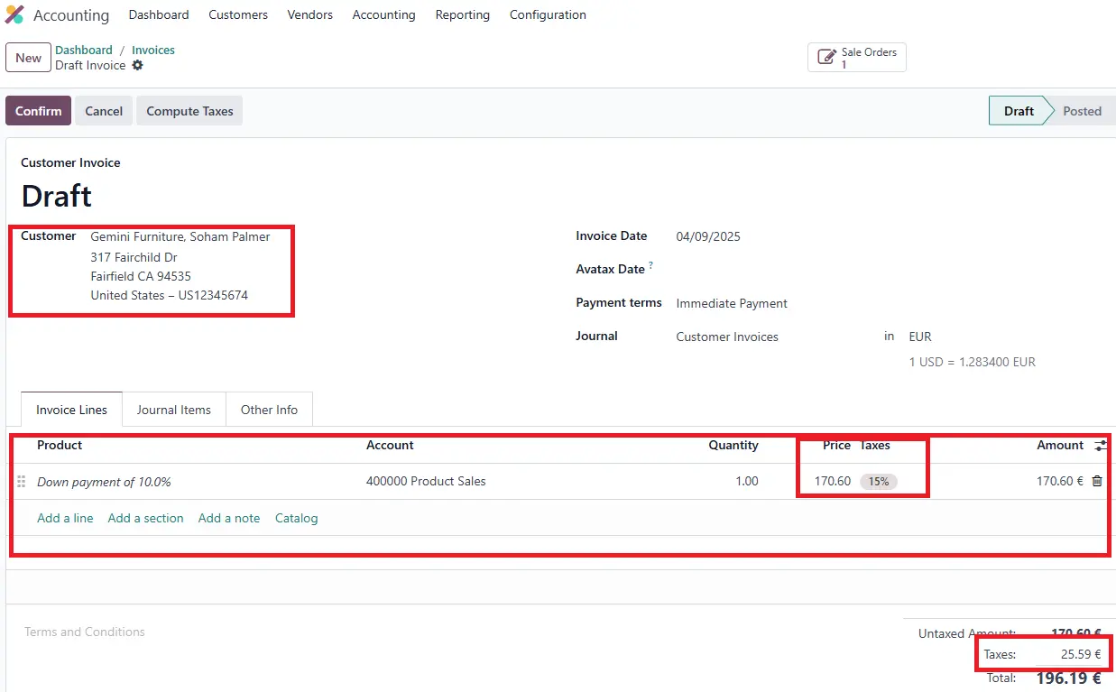 Automated Invoicing 1