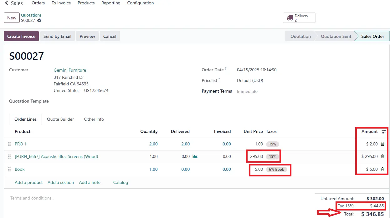 Tax Calculation and Compliance