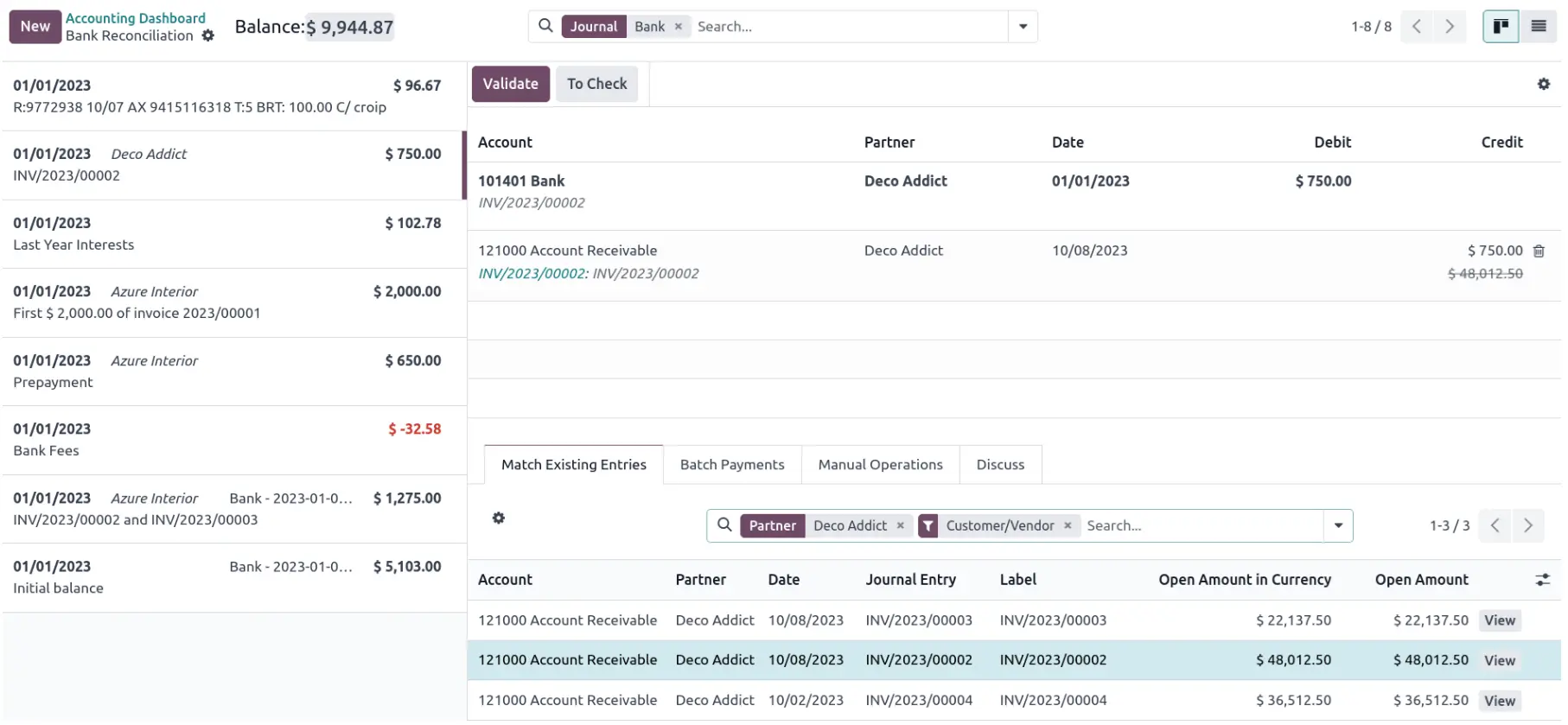 Bank Reconciliation