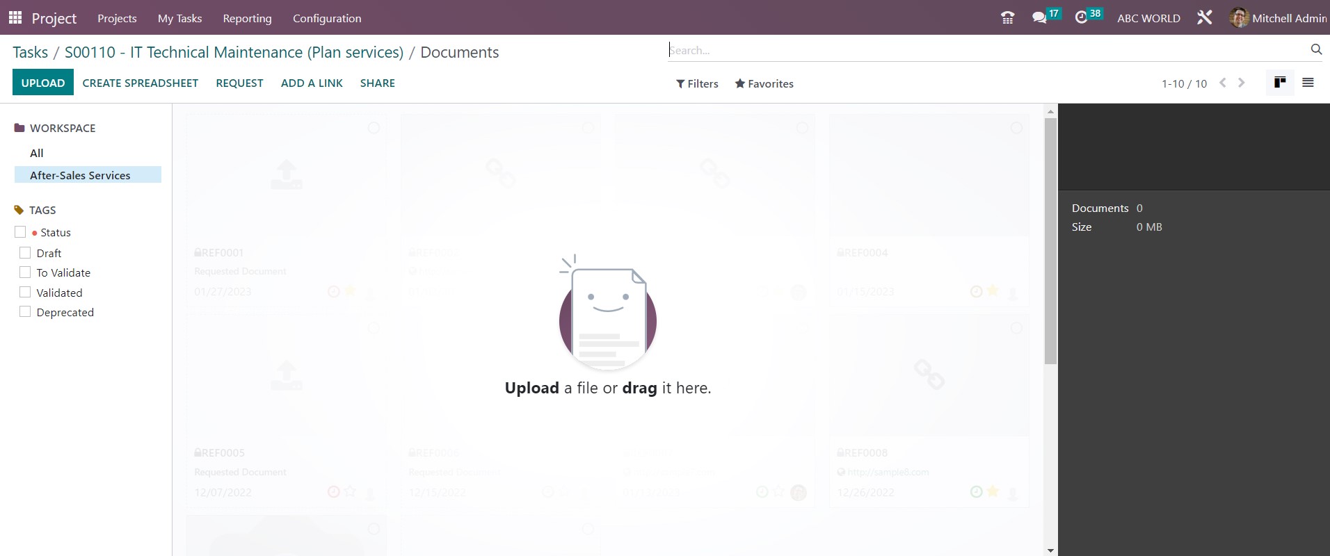 Odoo Document Module