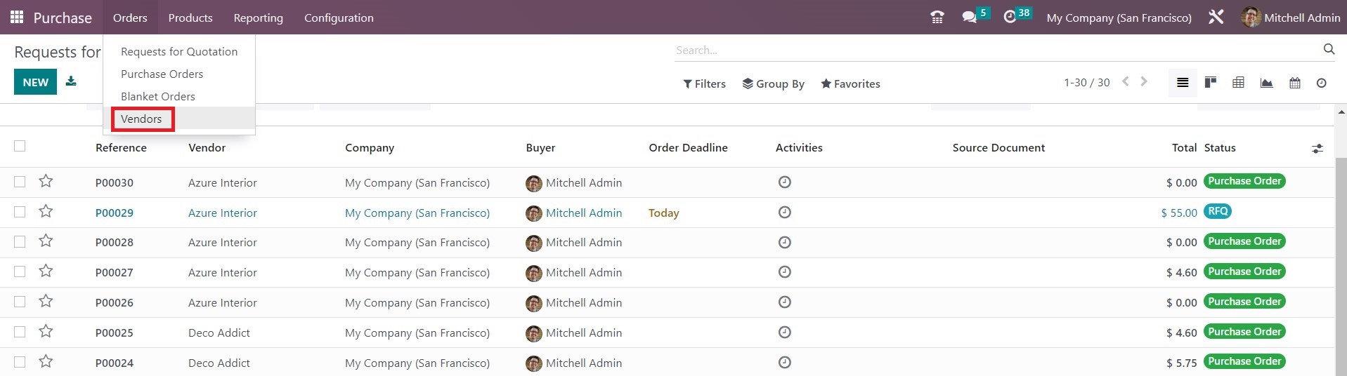 Setting Up Vendor Records and Pricelists in Odoo - Midis - 1