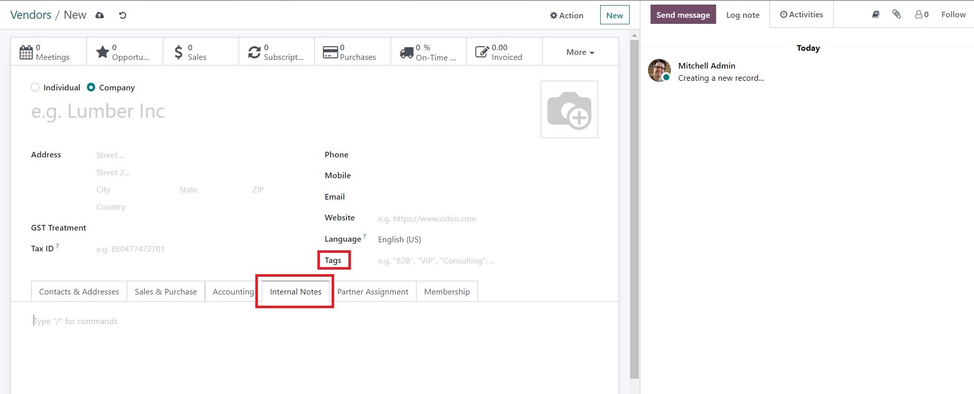 Setting Up Vendor Records and Pricelists in Odoo - Midis - 4