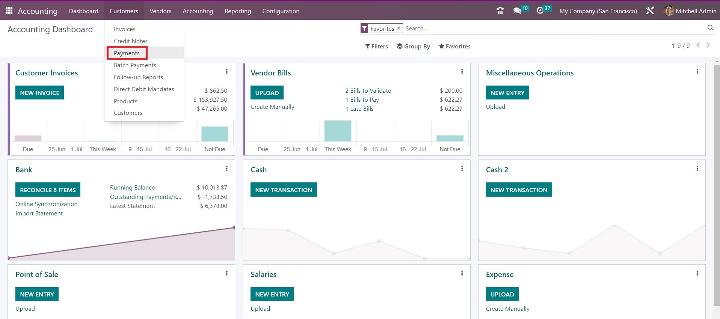 Recording Customer Payments Not Tied to Invoices - Midis - 8