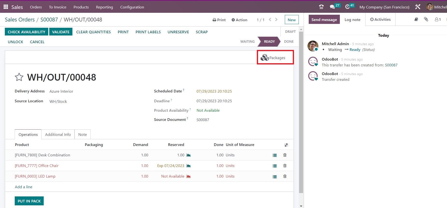 Step 7: Putting Products in Separate Packages - Midis - 21