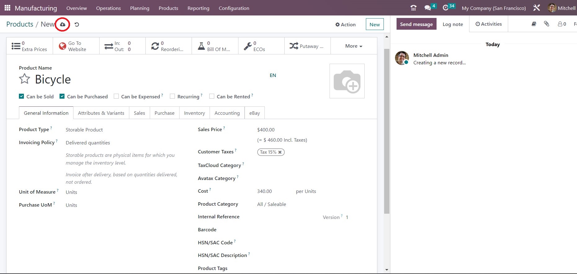 Step 3: Define the product details - Midis - 5