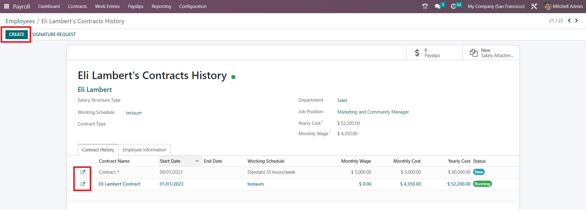 Updating Contracts - Midis - 17