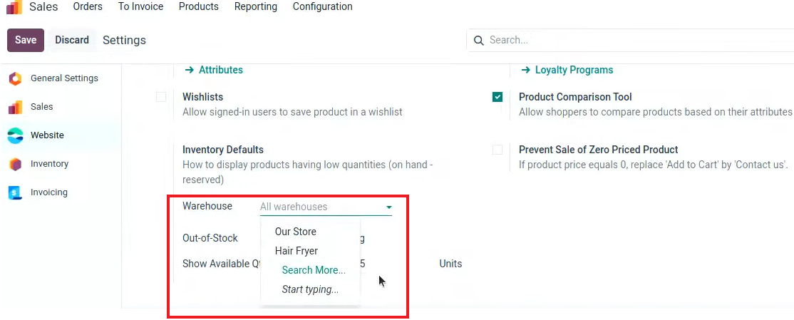 Multi-Warehouse Support
