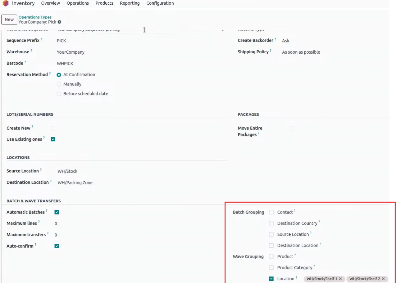 Intercompany Lot Traceability