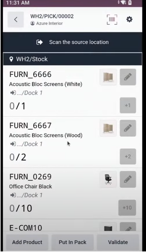 Package Content QR Codes 1