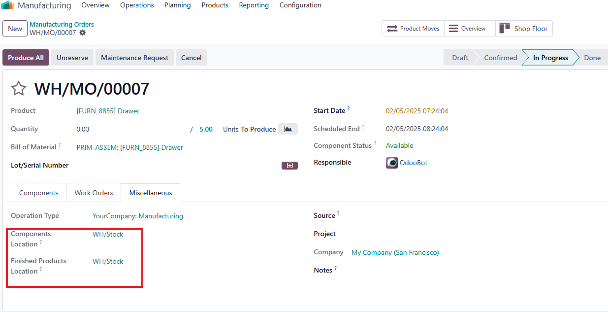 Serialized Inventory Tracking