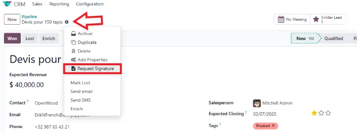 Integration CRM