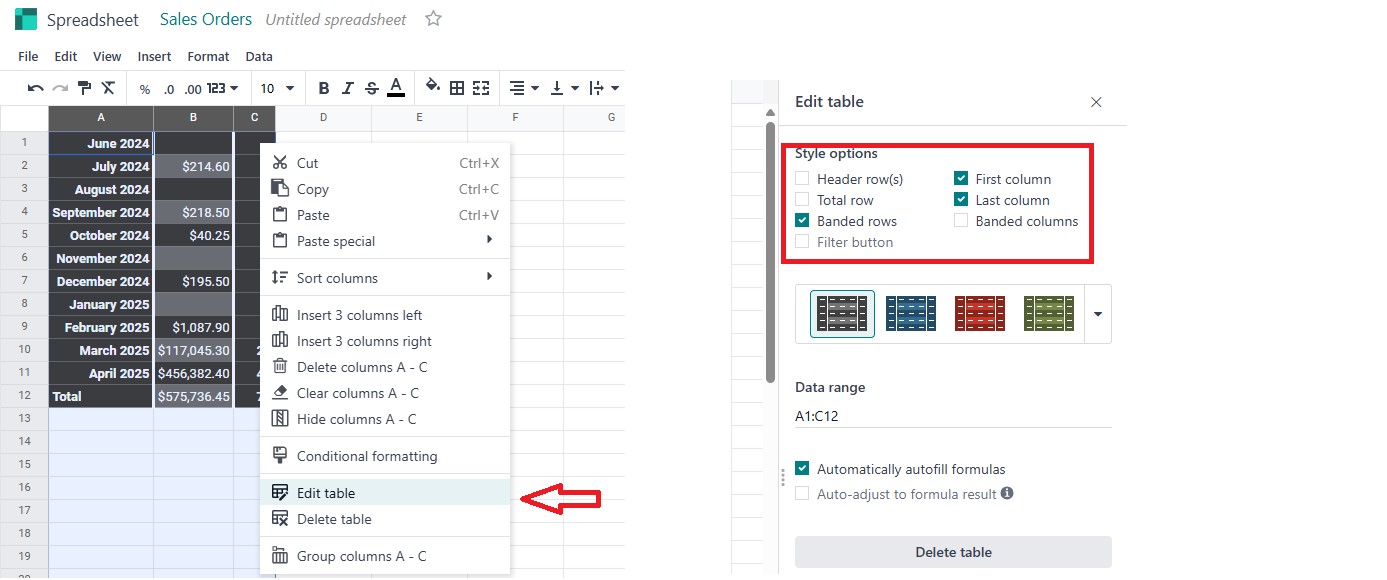 Customizable Layouts