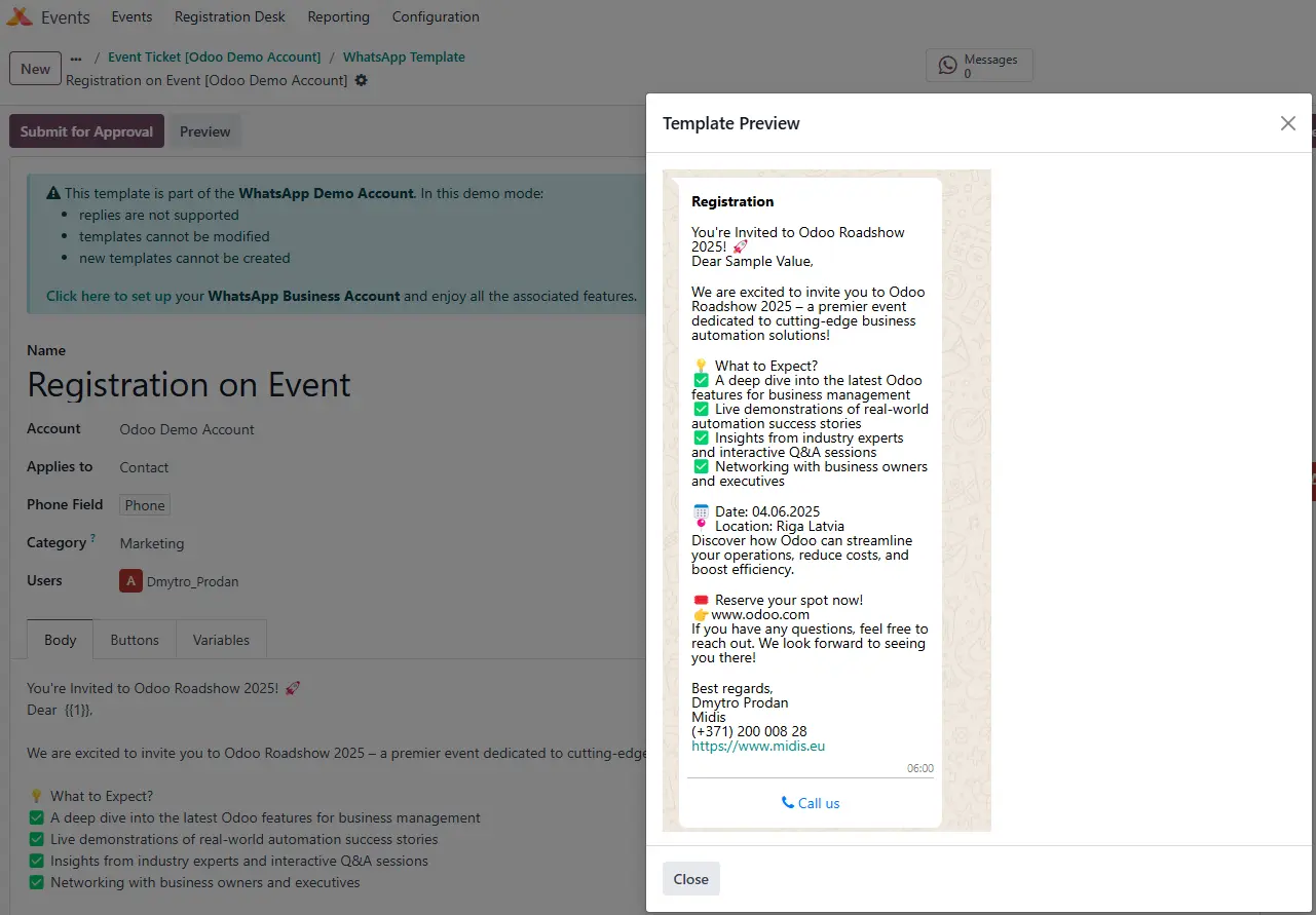 Event Notifications