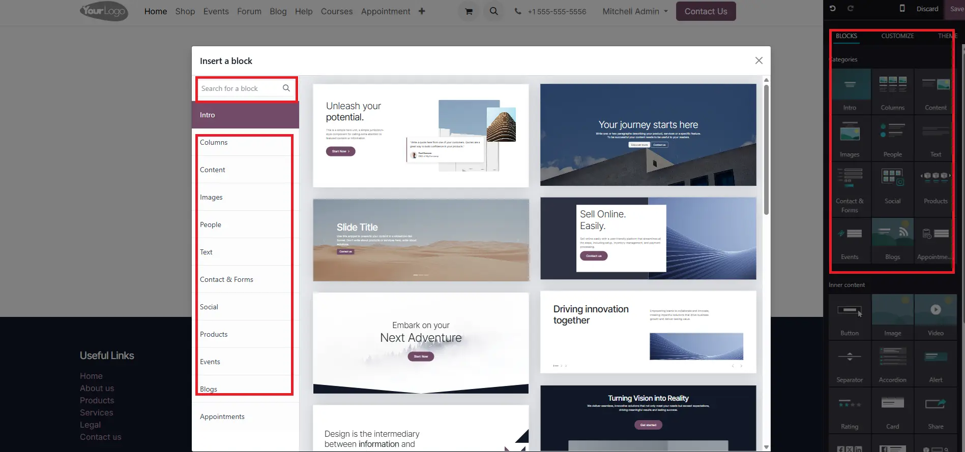 Categorized Snippets