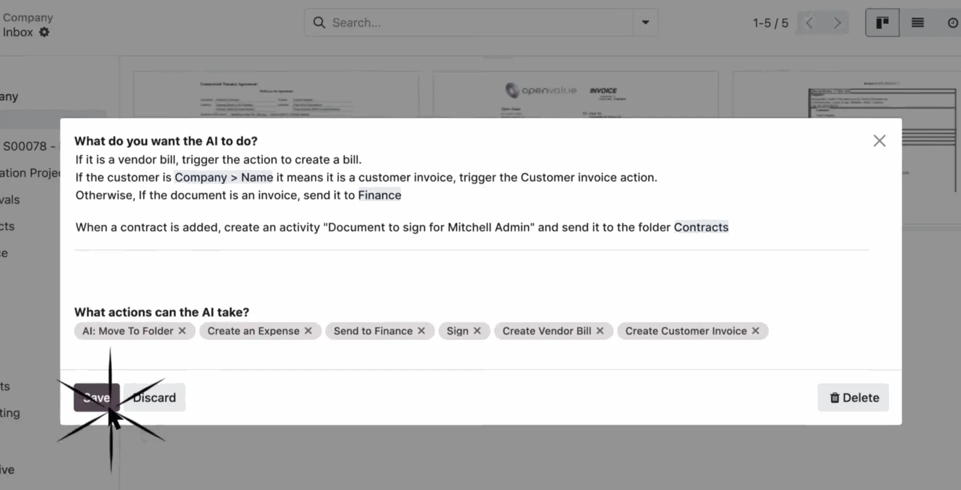 Documents - AI Prompts to sort and organize documents
