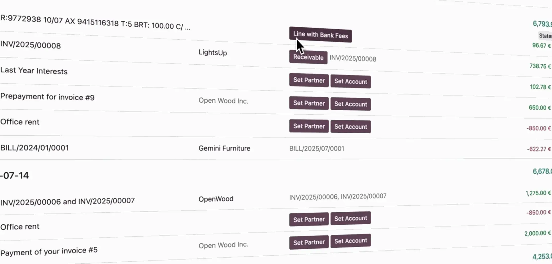 Accounting - AI Suggests