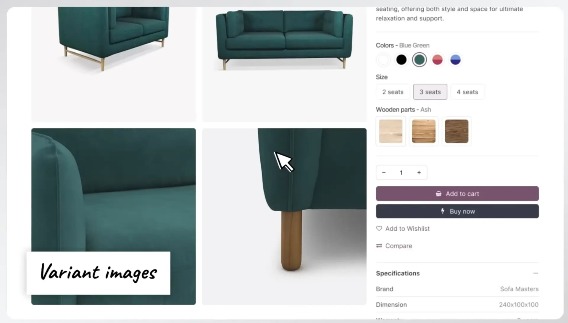 04 Odoo 19 eCommerce - Add images to variants
