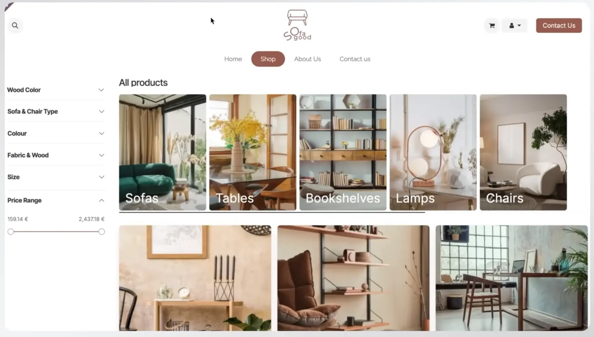 03 Odoo 19 eCommerce - Shop Page