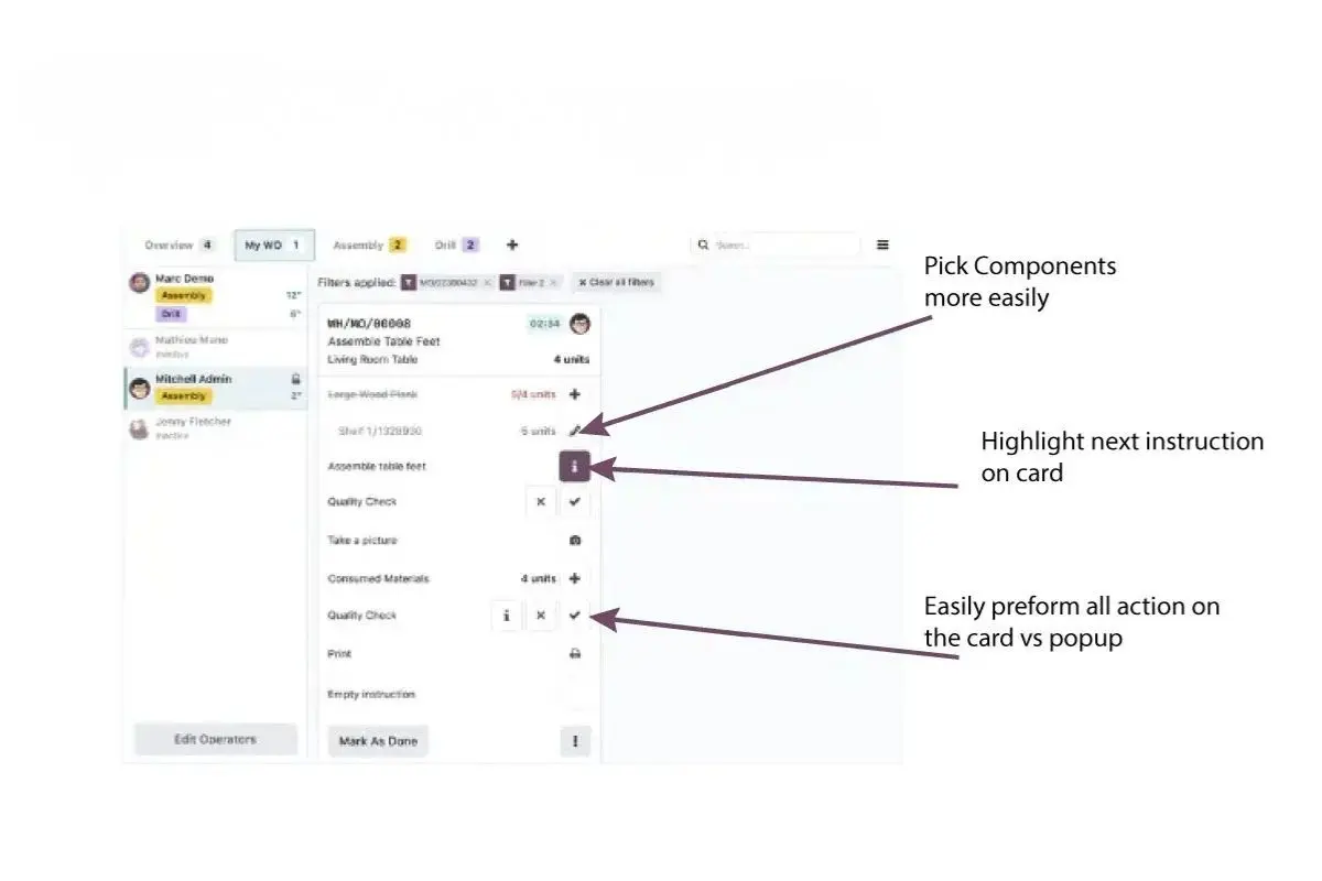 07 Manufacturing - Redisigned Shop Floor Interface 07 Manufacturing - Redisigned Shop Floor Interface