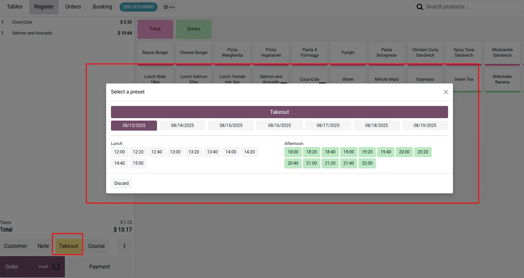 09 POS - Preset Configuration 09 POS - Preset Configuration