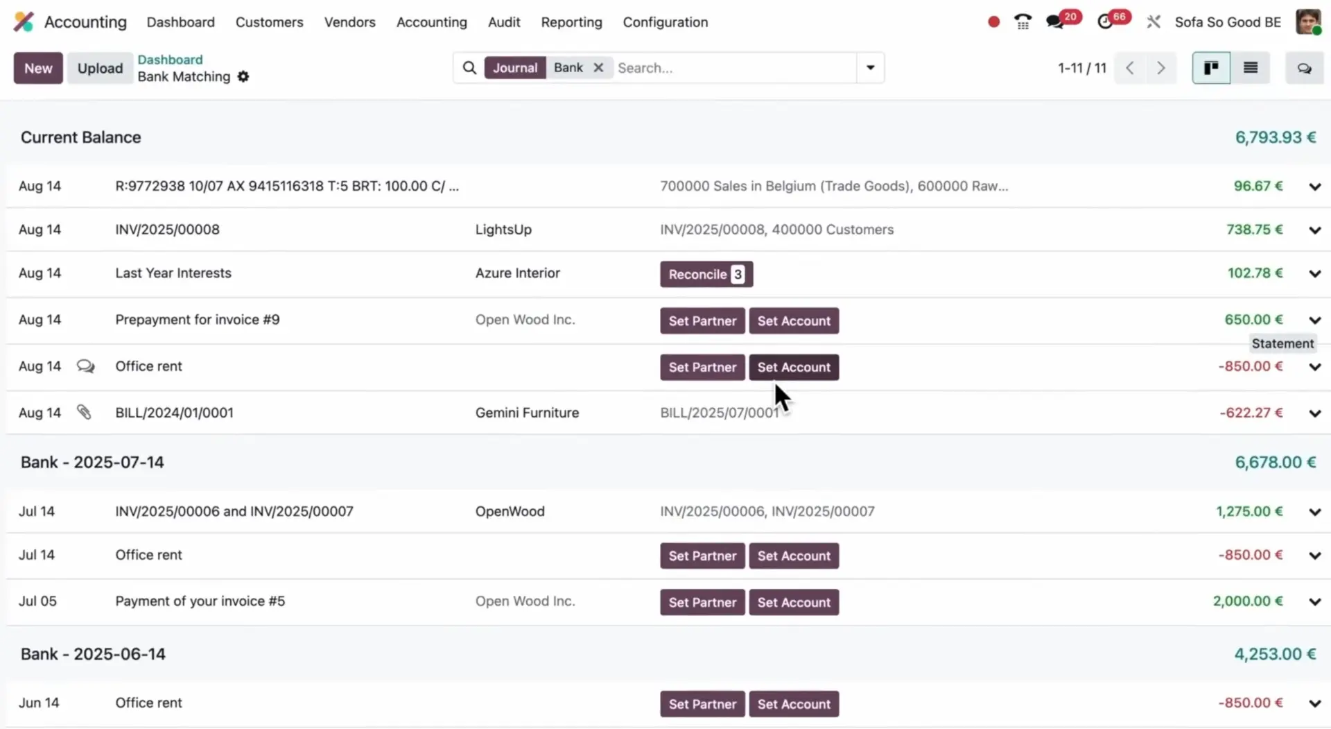 02 Odoo 19 - Bank Reconcilation