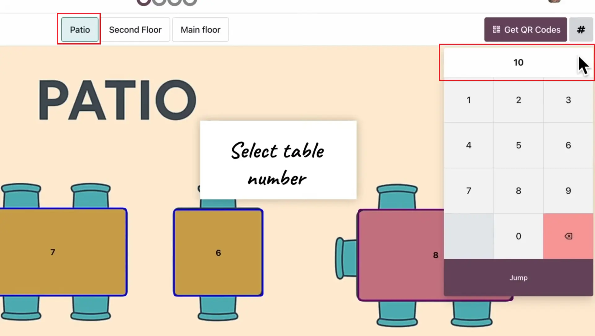 06 Odoo 19 PoS - Select Table 06 Odoo 19 PoS - Select Table