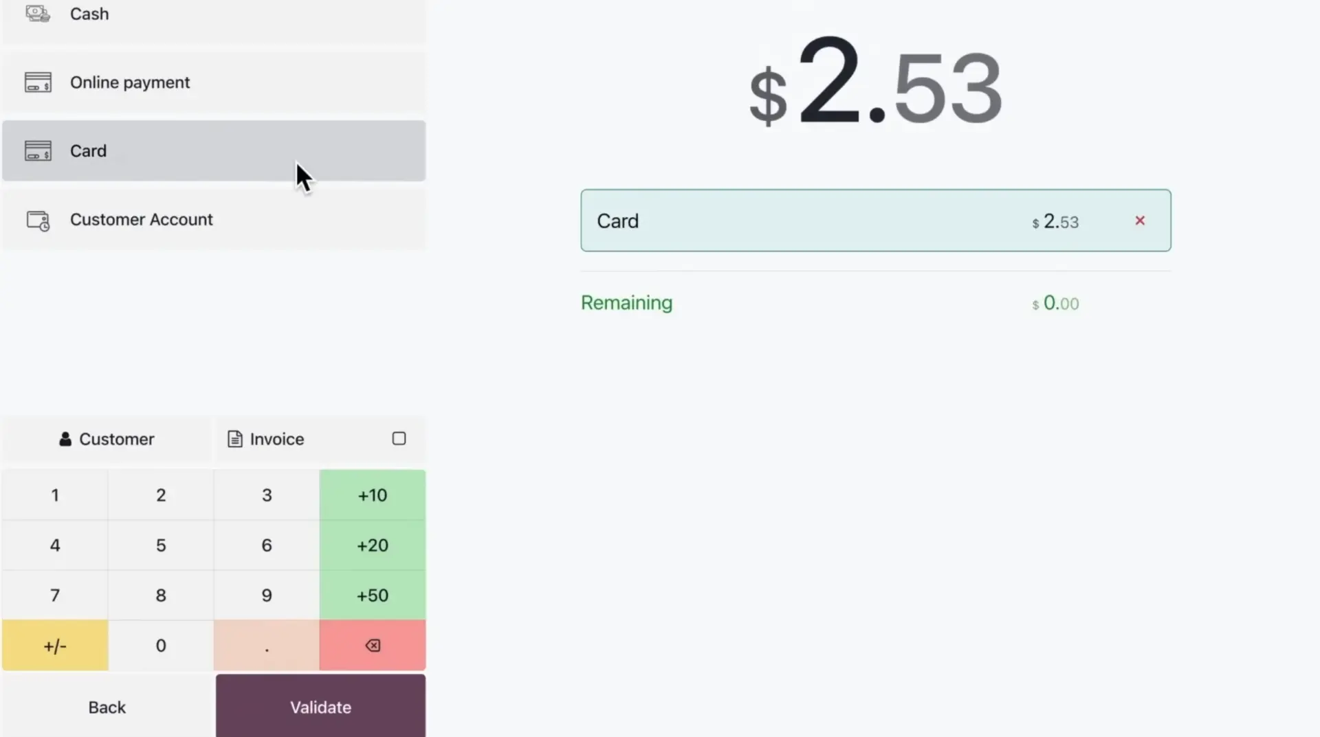 13 Odoo 19 PoS - One-Click Checkout 13 Odoo 19 PoS - One-Click Checkout