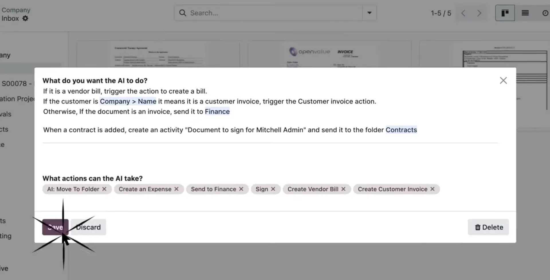 Documents - AI Prompts to sort and organize documents